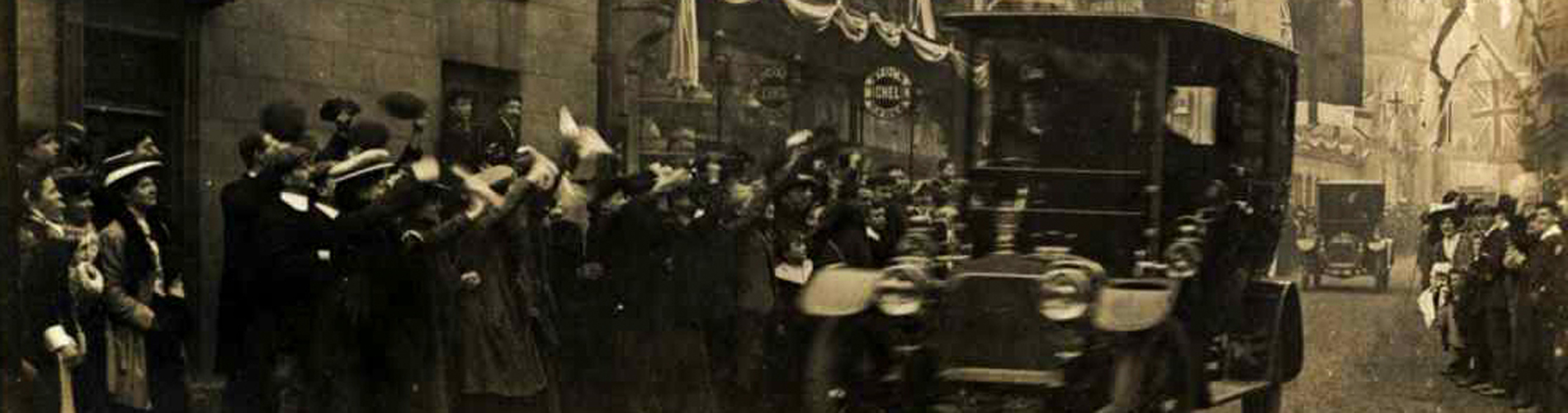 King Edward VII visit to town 1904